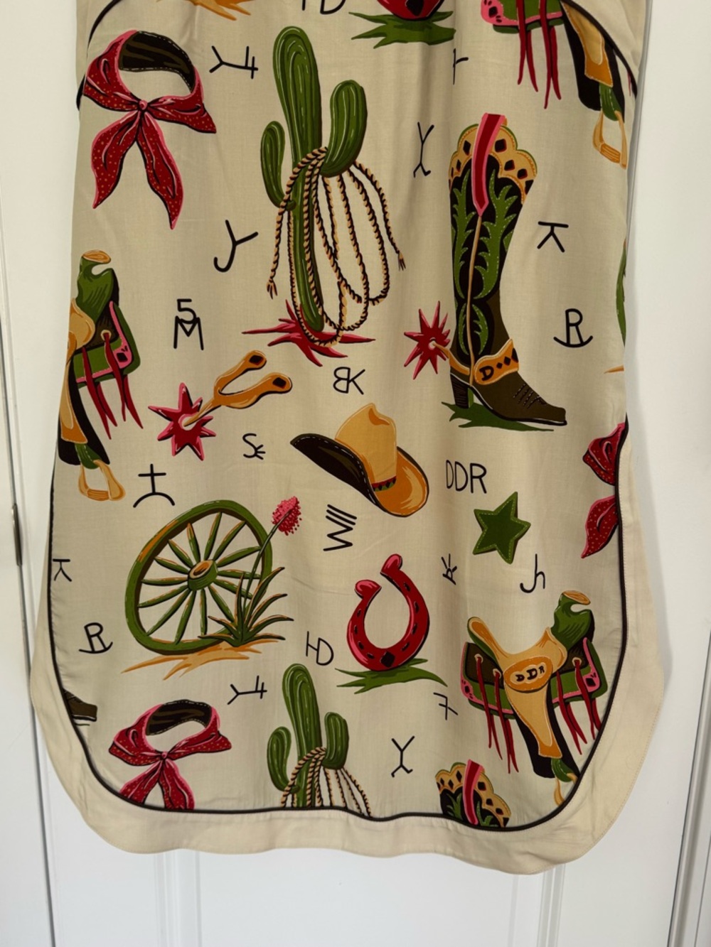Double D Ranch Atomic Ranch Printed A-Line Skirt - Picture 9 of 16